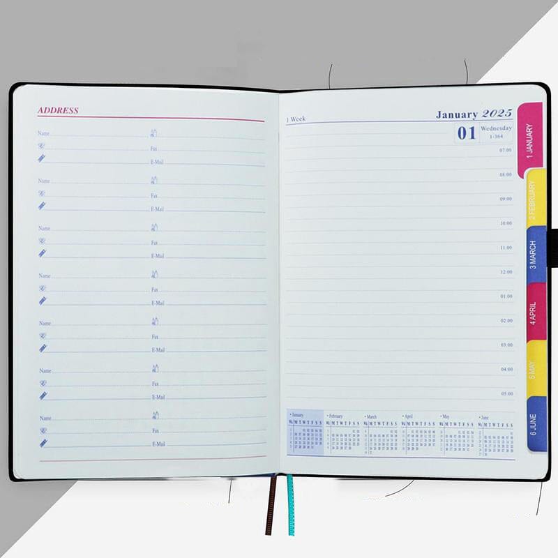🎄Christmas Sale 49% OFF ⏰2025 One Day One Page Daily Planner – Your Ultimate Gift Calendar