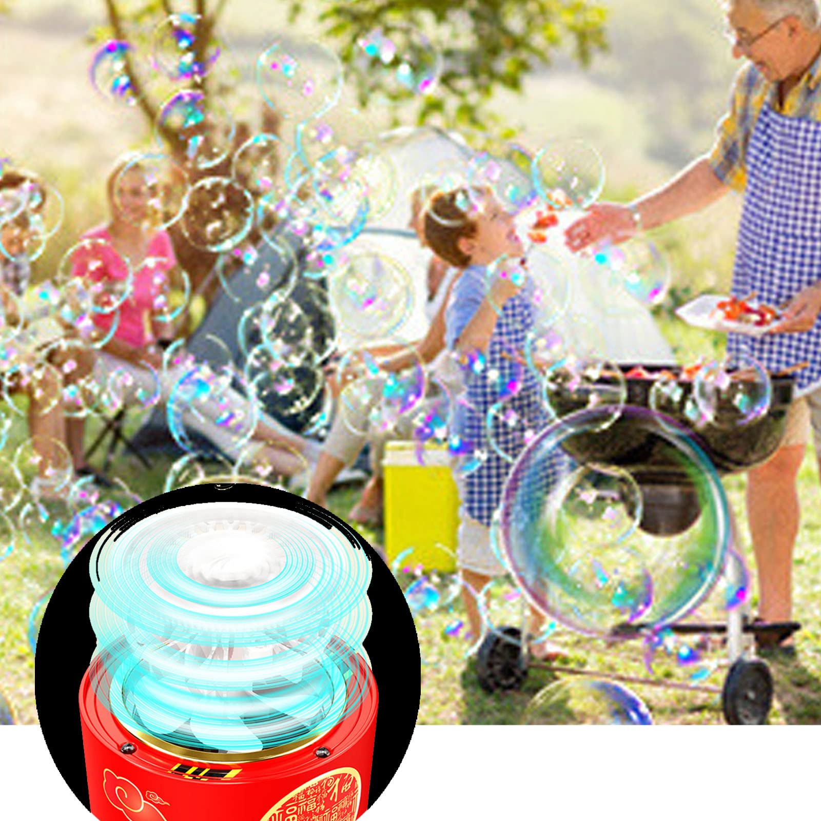 (🔥Last Day Promotion- SAVE 48% OFF)Fireworks Bubble Machine