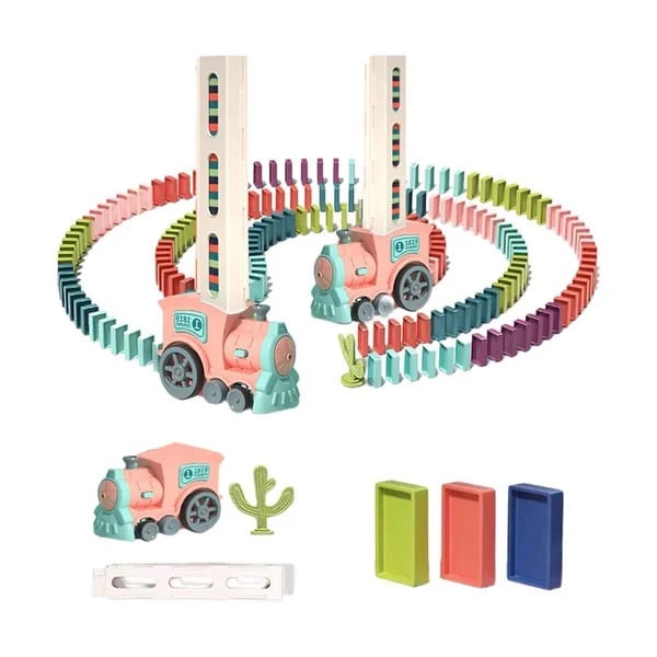 (🔥Last Day Promotion 50% OFF) Automatic Domino Train - Buy 2 Get Extra 10% OFF & Free Shipping