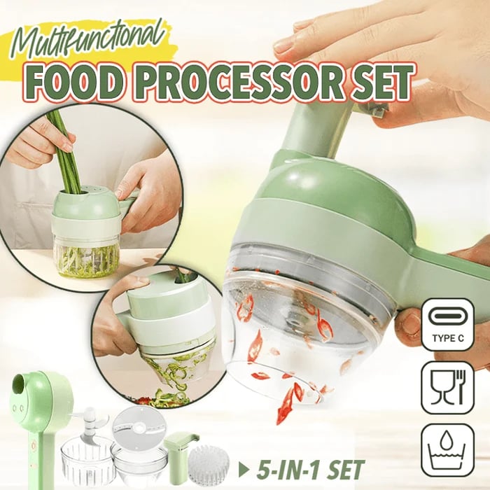 (🌲Early Christmas Sale- 50% OFF) Multifunctional Wireless Food Processor