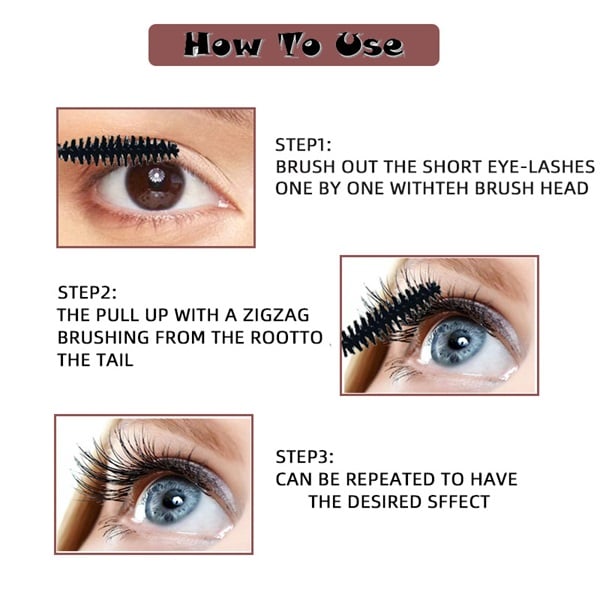 🌟Waterproof Longing Volume Curling Mascara