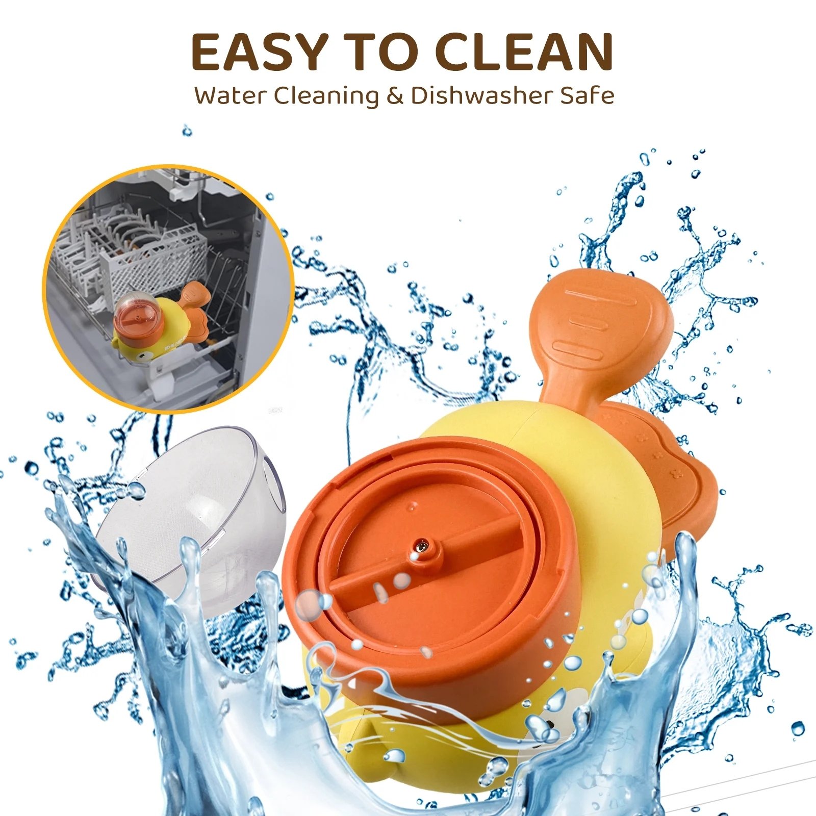 🔥Last Day Promotion 70% OFF🔥Little Yellow Duck Pet Feeder⚡️Buy 2 Free Shipping