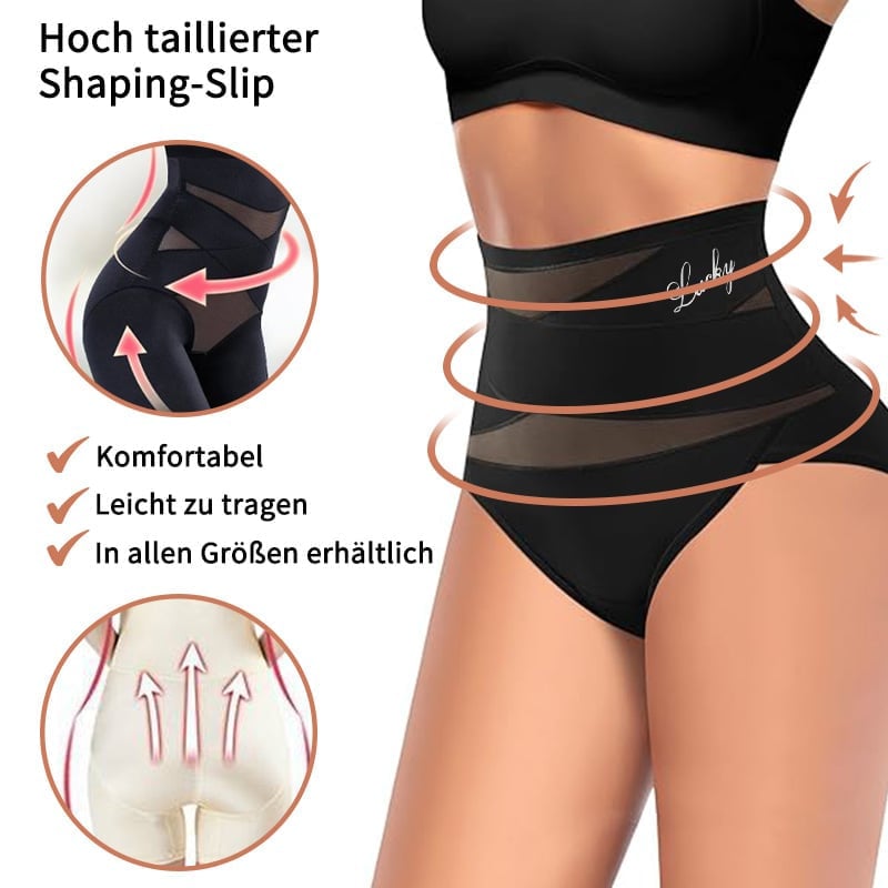 🔥Letzter Tag 49% Rabatt🎉4er-Pack Taillenhoher Shaping-Slip