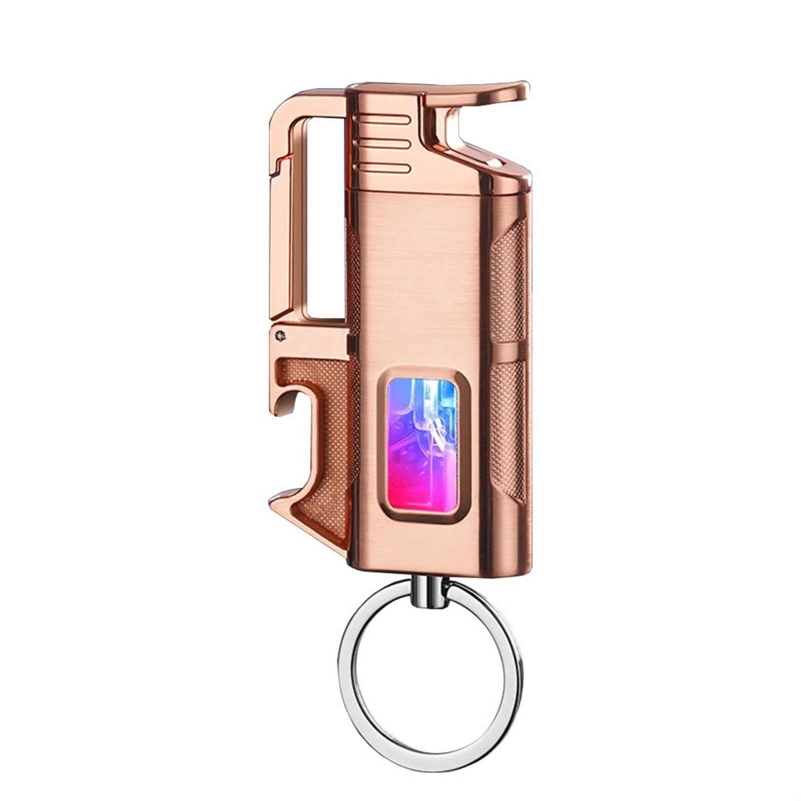 Portable Keychain Lighter-Adjustable Windproof Flame