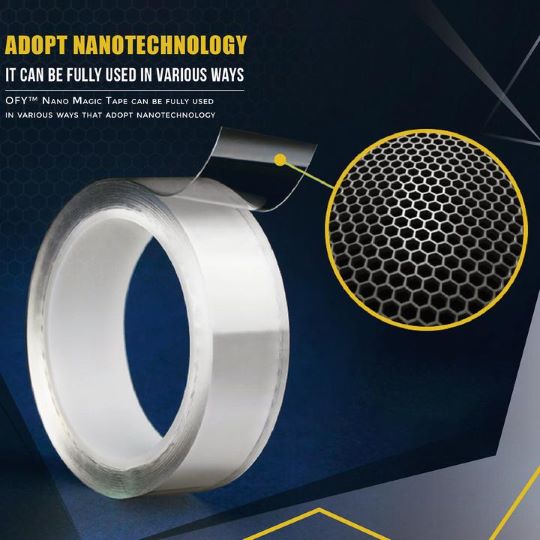 (Last Day Promotion - 50% OFF) Nano Double Sided Tape, 🔥BUY 2 GET 10% OFF