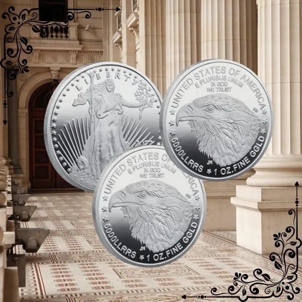 🎁TikTok Last Day Sale - 70% OFF🎉 American Eagle 2025 Silver - Gold Silver Proof Coin