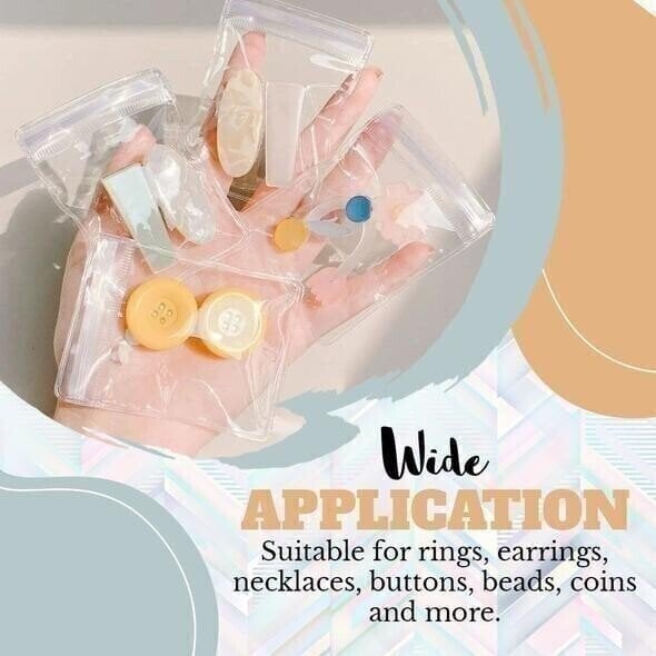 🔥Last Day Promotion 49% OFF --Transparent Jewellery Storage Book Set