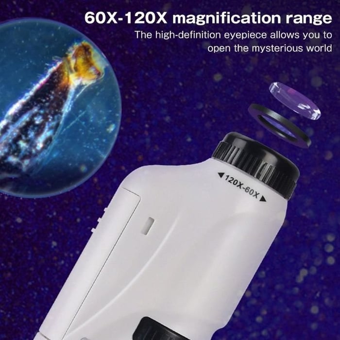 🎁2025 New Year Hot Sale🎁🔥 49% Off - Kid's Portable Pocket Microscope