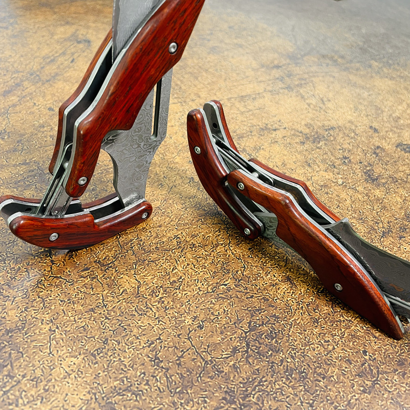 🔥Last Day Promo - 70% OFF 🎁Damascus Outdoor Mechanical Folding Knife | Buy 2 Free Shipping