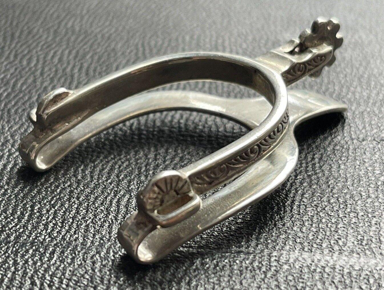 BUY 2 GET 1 Only Today🔥Vintage Western Spurs Sterling Silver Money Clip