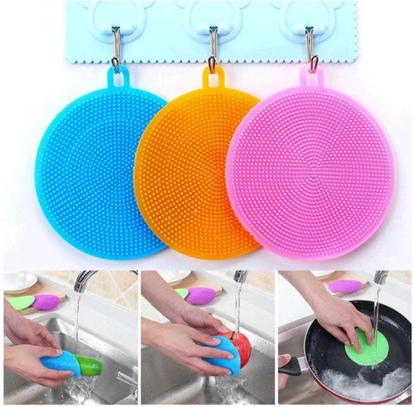 Summer Hot Sale 50% OFF - Silicone Dish Sponge(🔥Buy 2 Get 2 Free)