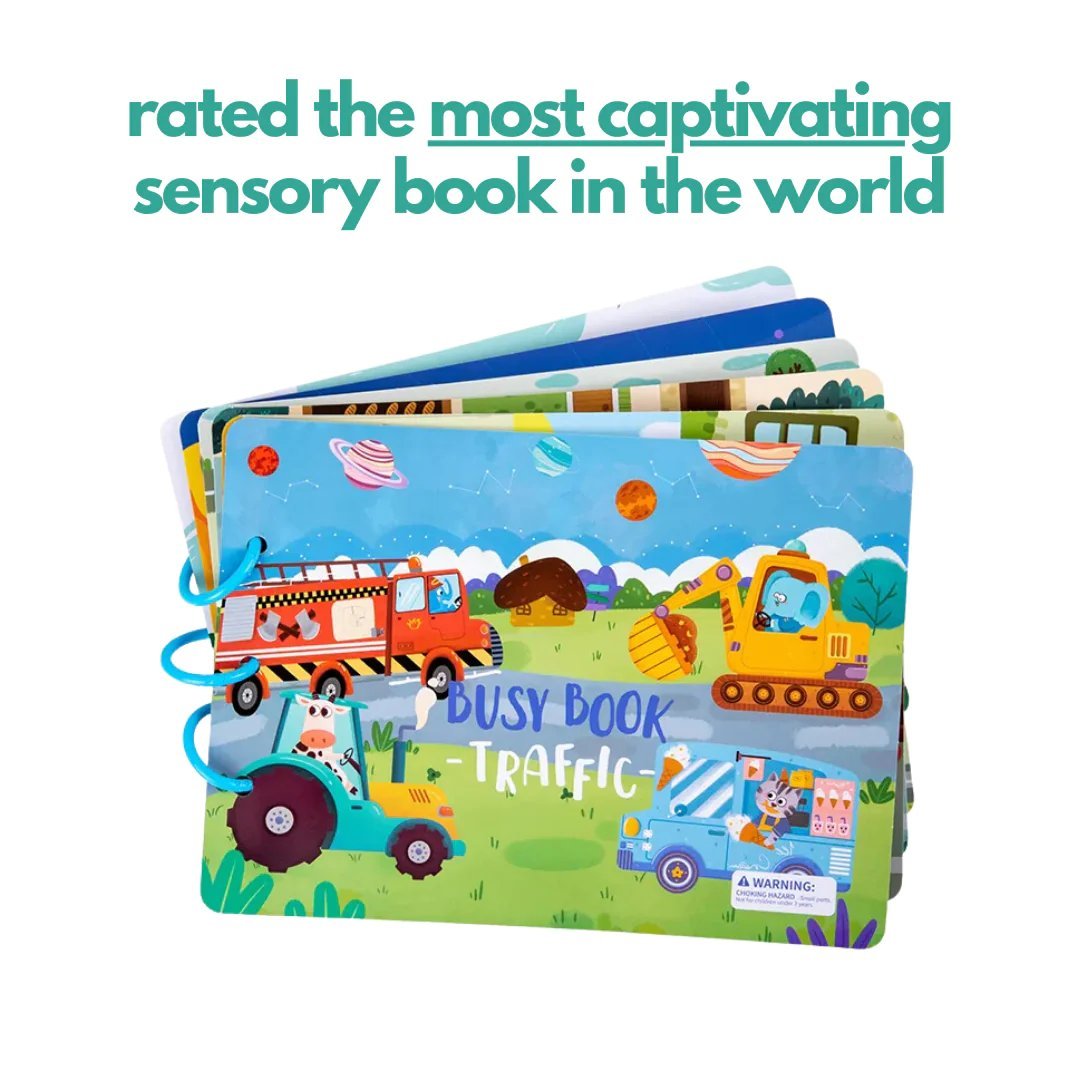 🧨New Year Sale 48% OFF🔥 Dr. Glow's Sensory Book - Keep Kids off Devices!✨