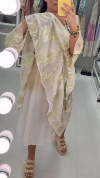 Women's V-neck Printed Casual Dress