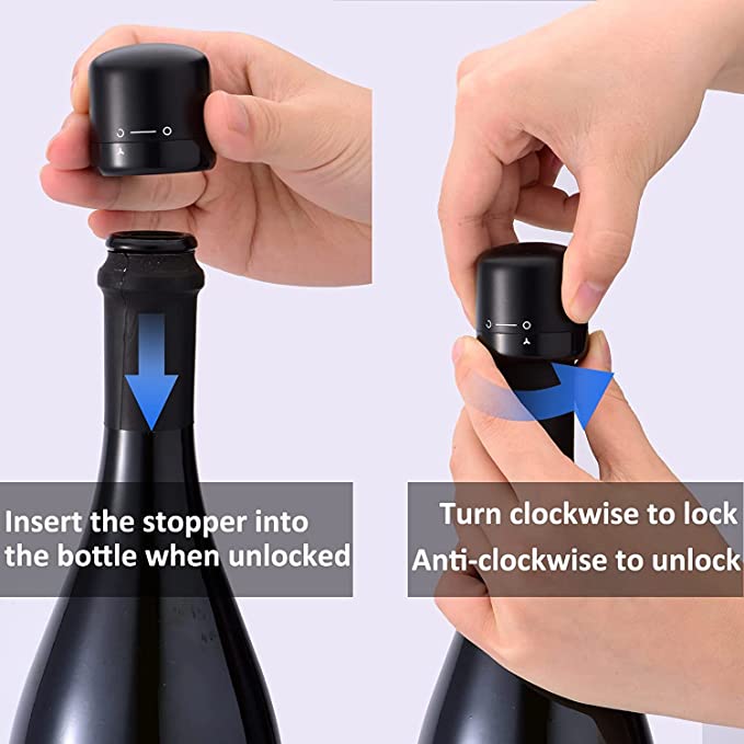 Summer Hot Sale 48% OFF - Silicone Sealed Wine Stopper - BUY 5 GET 3 FREE & FREE SHIPPING