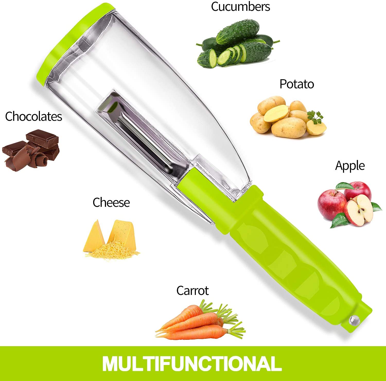 Smart Fruits And Vegetables Peeler, Buy 2 Free Shipping