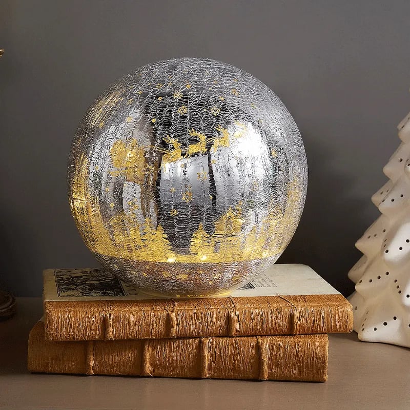 ⏰LAST DAY SALE 50% OFF💥Glowing Cracked Nativity Ball
