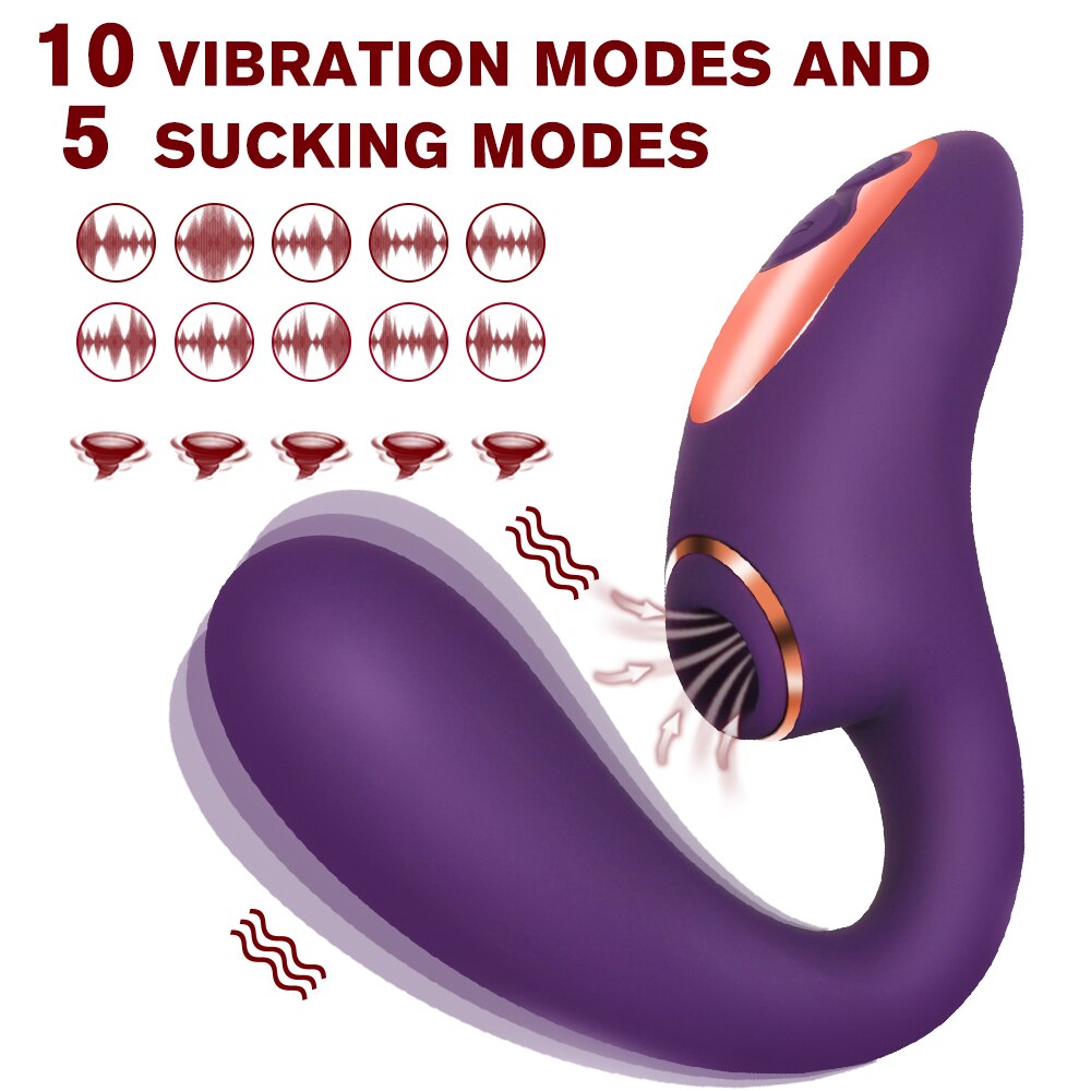 SHEMESIX - Female Clit G-Spot Sucking Vibrators Massage Stimulators Masturbators