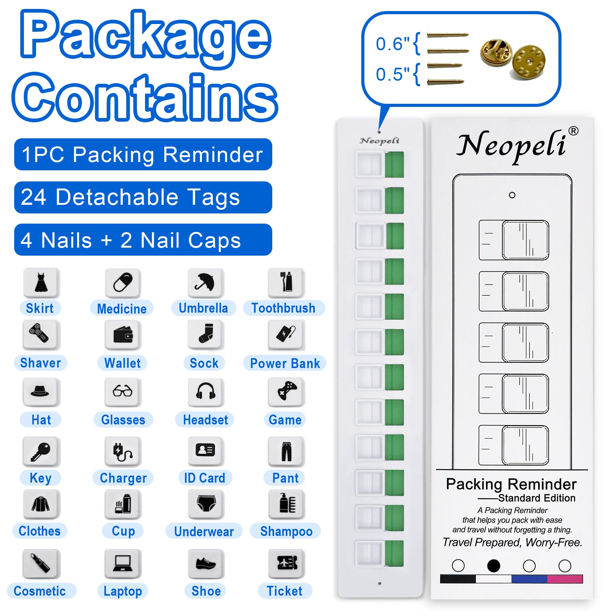 🍂TikTok Fall Sale — Last Day 70% OFF🎉Packing Reminder - Reusable Travel Checklist