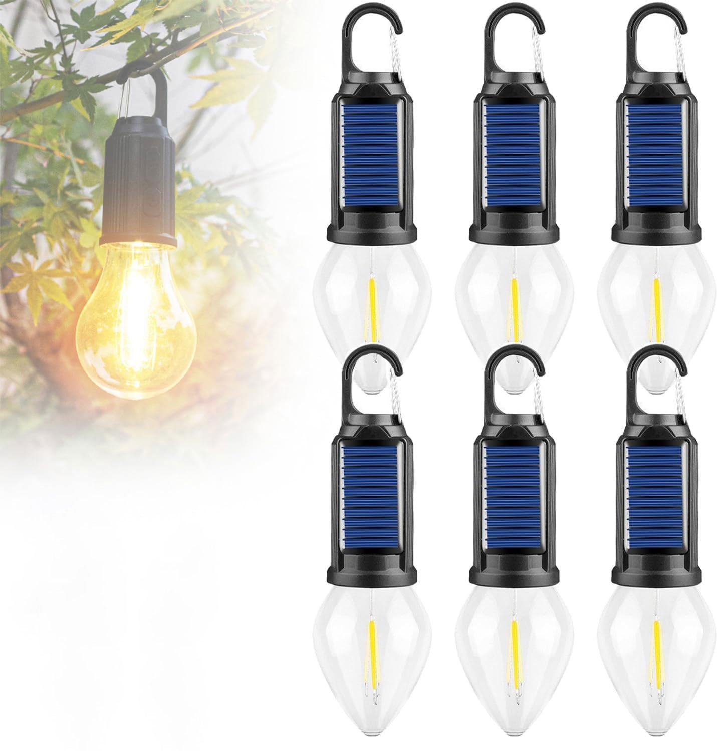 Letzter Aktionstag!🔥Vintage Solar-Campinglampe