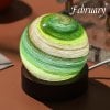 🪐Birthday Month Art Globe Night Lamp