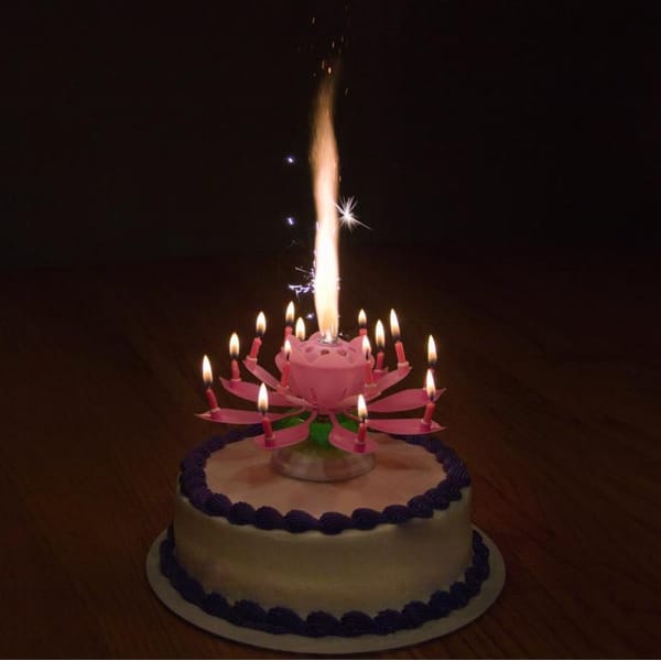 ⚡⚡Last Day Promotion 60% OFF - Magic Flower Birthday Candle 🔥🔥BUY 3 GET 3 FREE