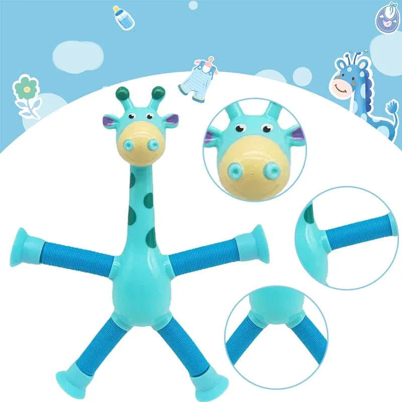 (💥Black Friday Hot Sale - 49% Off) Telescopic suction cup giraffe toy