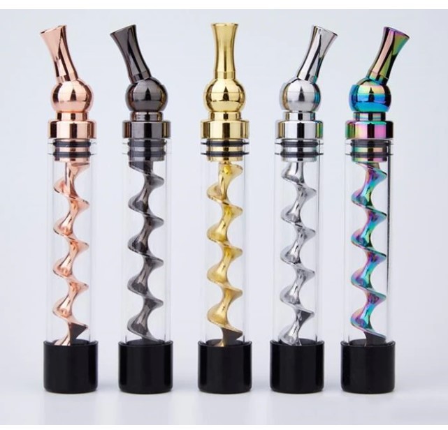 🔥HOT SALE 49% OFF 🔥-Portable Easy-To-Clean Twisted Glass Blunt Pip (BUY 2 GET 1 FREE & FREE SHIPPING)