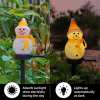 (🌲EARLY CHRISTMAS SALE - 50% OFF) 🔥Waterproof solar snowman lamp 🚚Buy 2 Get 10%OFF