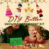 ☃️ DIY Button Snowman Decoration Kit | Handmade Christmas Craft | Fun for Kids & Adults | Perfect Holiday Gift👍🔥 99% of people would buy this option Full range of styles (6-pack)