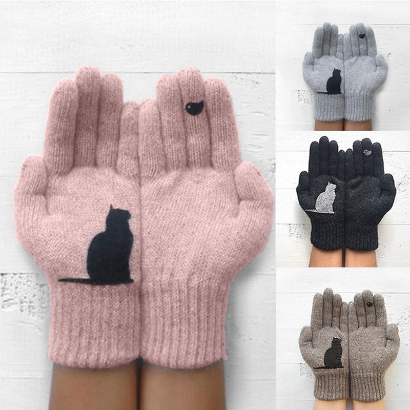 (🎅EARLY CHRISTMAS SALE-49% OFF) Cat Fan Cotton Gloves-Buy 4 Get Extra 20% OFF