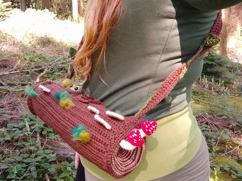 Diy Tree log crossbody bag Kit