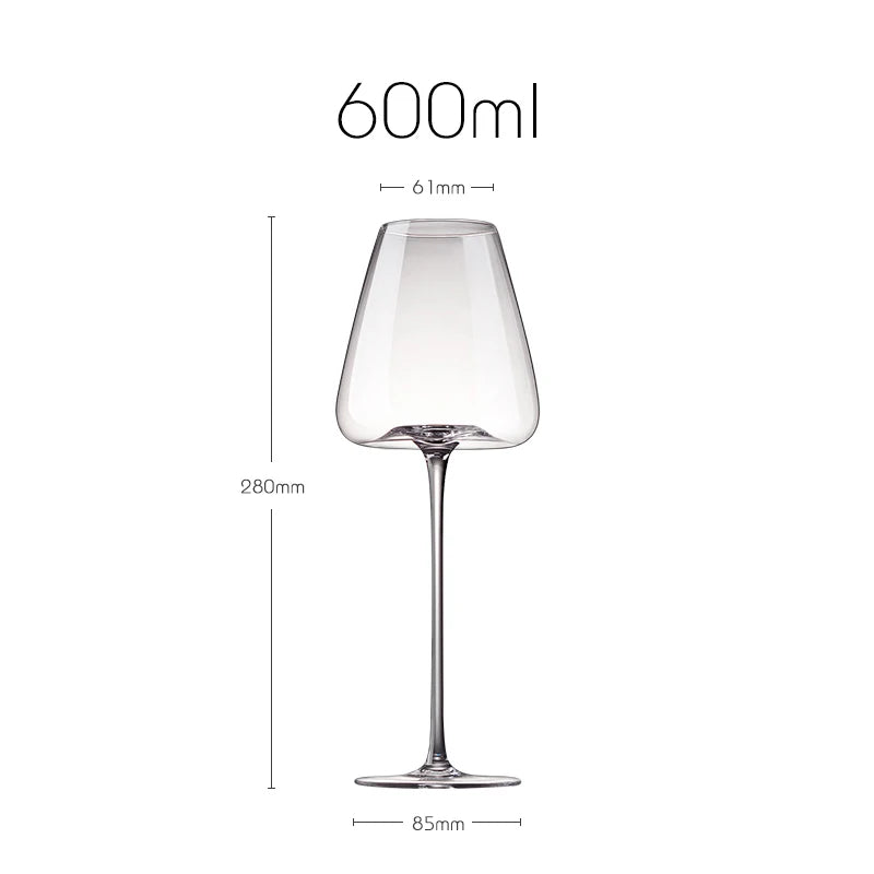 Ultra Thin Flat Bottom Wine Glasses