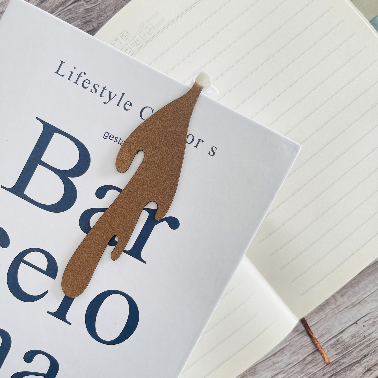 🔖Leather Coffee BookMark - All Set 3 Styles Save 10%