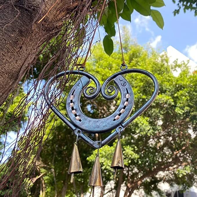 🔥2024 NEW YEAR SALE💖Handmade Lucky Love Wind Chime with Steel Nails