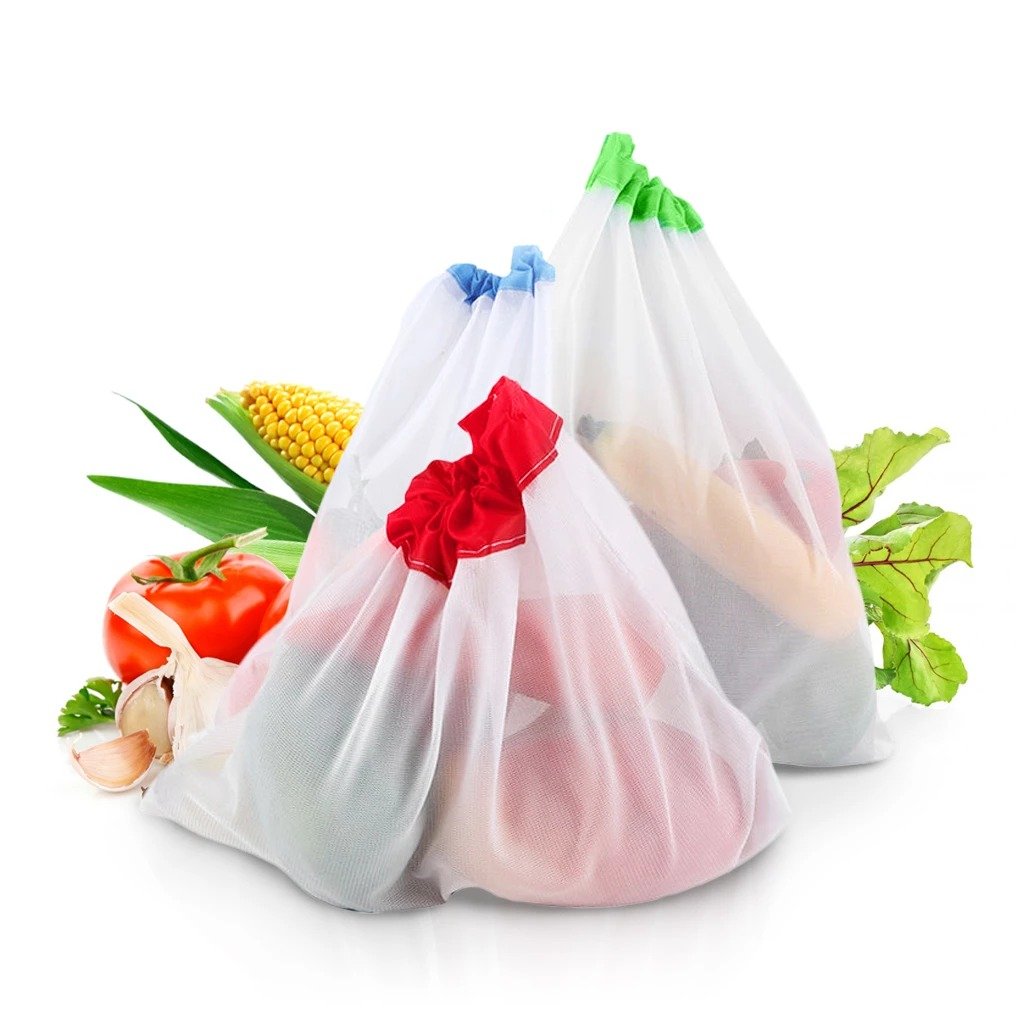 Zero-Waste Reusable Produce Bags