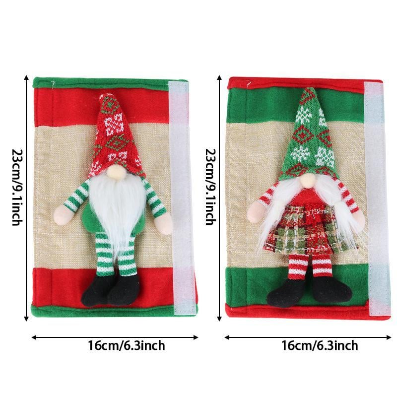 💥LAST DAY SALE 50% OFF💥Christmas Gnome Fridge Door Handle Cover⚡BUY 2 FREE SHIPPING