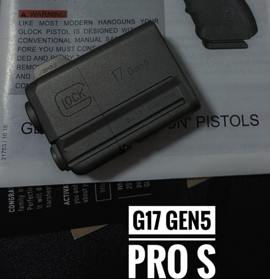 G17 pistol pattern  ADVGEAR GLOCK Titanium Tritium Tritium Self-LuminousLimited Edition Lighter