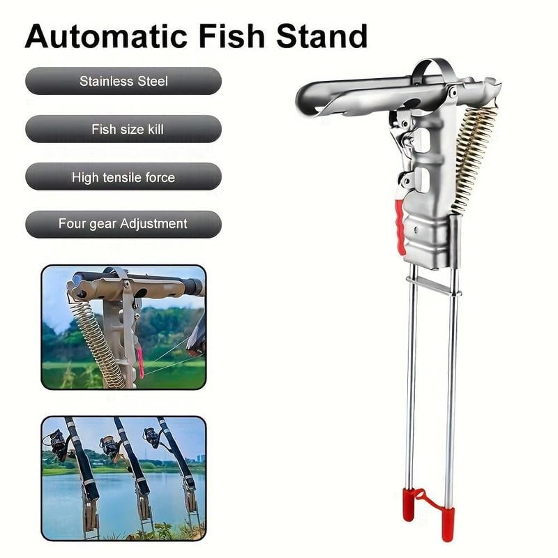🔥High Sensitivity Dual Spring Activation Fishing Rod Holder🐟