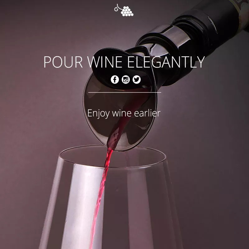 (Summer Sale- 50% OFF) 2 In 1 Red Wine Stopper-buy 3 get 3 free