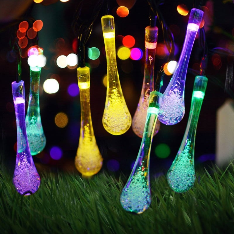 🔥LAST DAY 50% OFF🔥8 Modes Water Drop Solar Lights(Buy 2 Free Shipping)