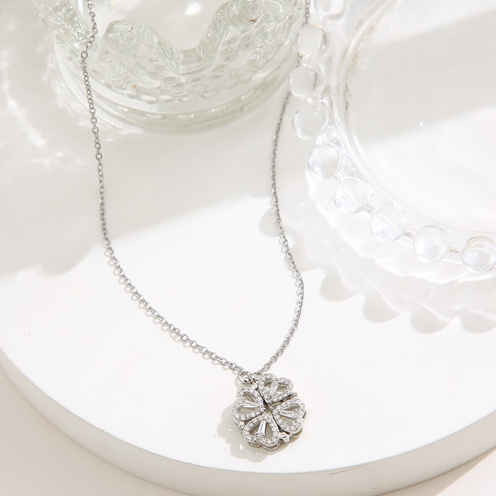 (🔥2022 MOTHER'S DAY HOT SALE -40% OFF) 🍀 Four-Leaf Clover Necklace