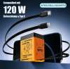 🔥Letzter Tag 50% RABATT-2-in-1 GaN kompatibel mit 120W Schnellladegerät