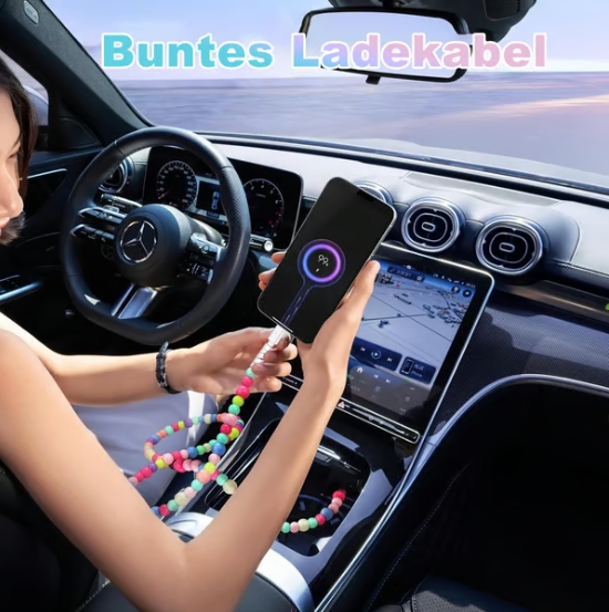 🔥Letzter Tag: 49% Rabatt🌈Buntes Ladekabel⚡
