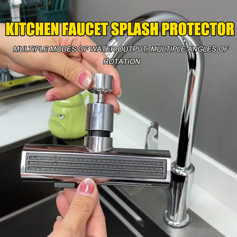 🔥Last Day Promotion- SAVE 70%🎄Kitchen Faucet Splash-Proof Artifact Universal Swivel Universal Joint