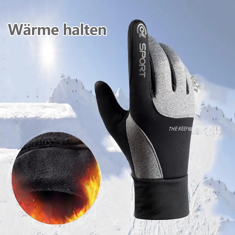 🔥LETZTER TAG 49 % RABATT🔥Beheizter Handschuh für Männer und Frauen mit Touchscreen, wasserabweisend, winddicht, rutschfest