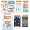 16-Pack Vibrant Educational Posters for Classroom & Homeschool