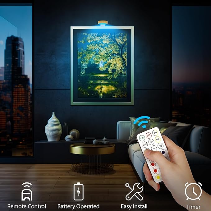 🎁TikTok Last Day Sale - 70% OFF🔥Magnetic Painting Light with 13 Lighting Modes