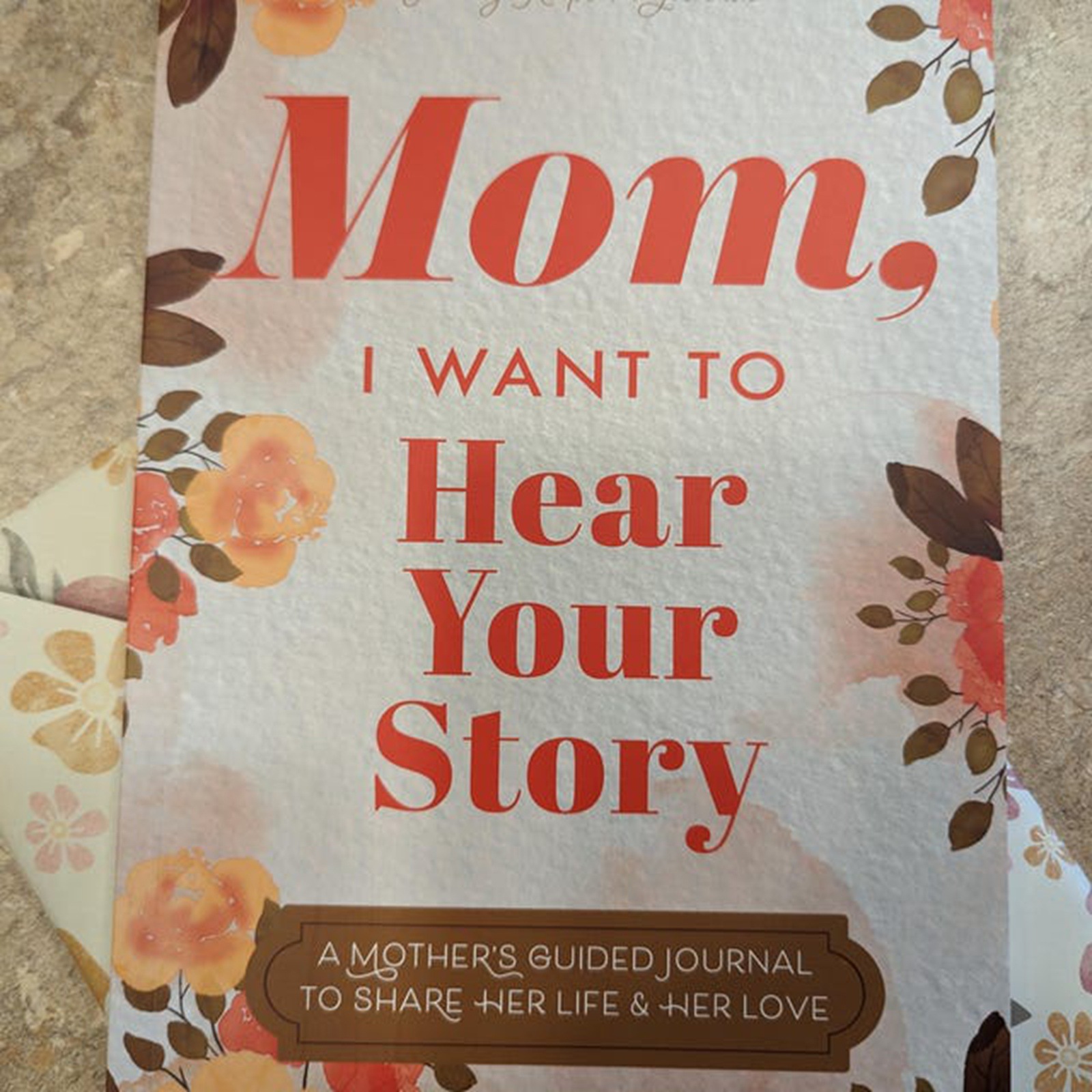 Mom, I Want to Hear Your Story