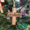 ✝️Cross Scripture Ornament - Religious Luke 2:11🙏🏼