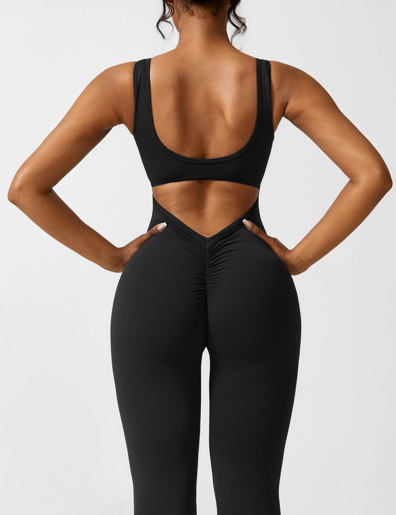 💕MOTHER'S DAY 70% OFF🔥 V-Back Flared Jumpsuit (Buy 2 Free Shipping)